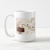 Mug Chickadee ne recueillant "aucun chat permis " (Gauche)
