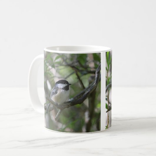 Mug chickadee Noir-couvert (Devant gauche)