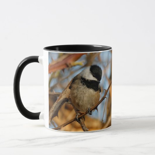 Mug Chickadee Songbird, Joli Espérant (Gauche)