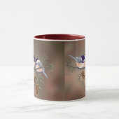 Mug CHICKADEES et PINECONES par SHARON SHARPE (Centre)