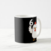 Mug Chicken 67 Meme Six Seven Funny Gen Alpha (Devant droit)