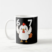 Mug Chicken 67 Meme Six Seven Funny Gen Alpha  (Gauche)