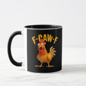 Mug Chicken F-Caw-F Classic Cool Unique (Gauche)