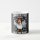 Mug Chicken Foot Friends Rule the Roost (Centre)
