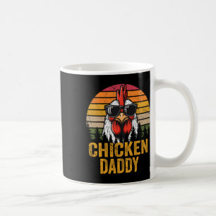 Mug Chicken Papa Rooster Vintage Pour Papa Farmer Fath