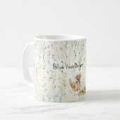 Mug Chicken Romantic House Window Floral (Devant gauche)
