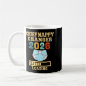 Mug Chief Nappy Changer 2026 New Baby Loading Funny Pr (Gauche)