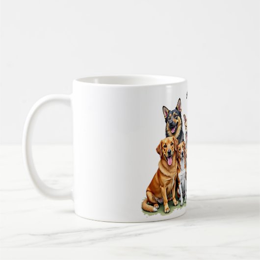 Mug chien (Gauche)