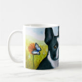 Mug Chien 134 Papillon du Terrier de Boston (Gauche)