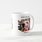 Mug Chien 2 Modèle photo Meilleur Chien Papa (Devant droit)