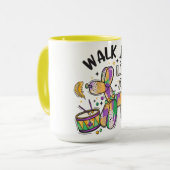 Mug Chien à ballets Mardi Gras (Devant gauche)
