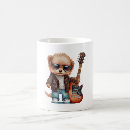 Mug Chien à bascule (deux) (Centre)