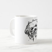 Mug Chien à la broche (Devant gauche)