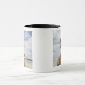 Mug chien à la plage (Centre)