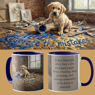 Mug Chien à Mentalité de Croissance Art Thérapie Anima