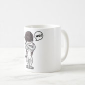Mug Chien à pointer allemand têtu (Devant droit)