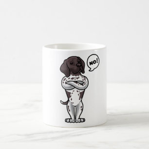 Mug Chien à pointer allemand têtu