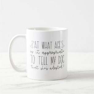 Mug Chien adopté
