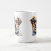 Mug Chien adorable avec lunettes (Centre)