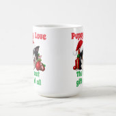 Mug Chien adorable de Noël (Centre)