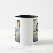 Mug Chien aidant avec le lavage (Centre)