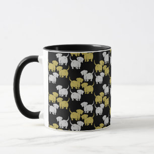 Mug Chien allemand Dachshund Motifs