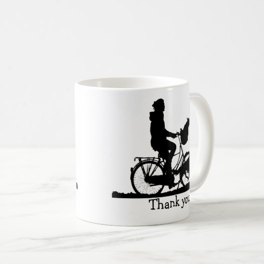 Mug Chien Animaux Animaux Animaux, Cyclisme, Bike Merc (Devant droit)