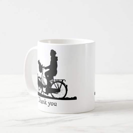Mug Chien Animaux Animaux Animaux, Cyclisme, Bike Merc (Devant gauche)