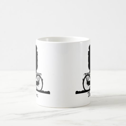 Mug Chien Animaux Animaux Animaux, Cyclisme, Bike Merc (Centre)