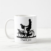 Mug Chien Animaux Animaux Animaux, Cyclisme, Bike Merc (Gauche)