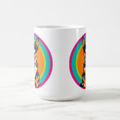 Mug Chien animé mignon avec collier (Centre)