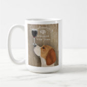 Mug Chien Au Vin Beagle (Gauche)