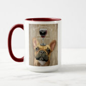 Mug Chien Au Vin, Chien de taule français (Gauche)