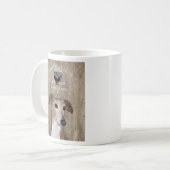 Mug Chien Au Vin Greyhound (Devant gauche)