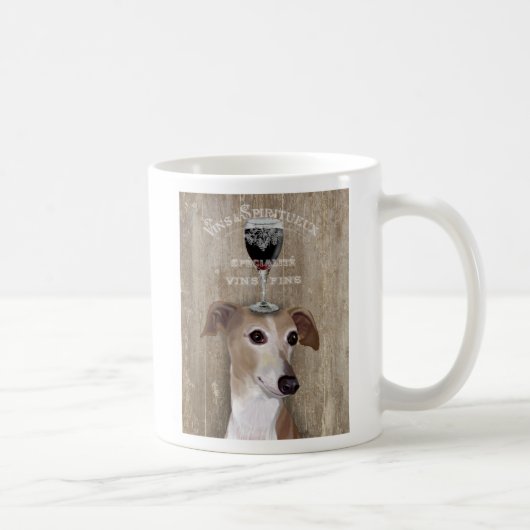 Mug Chien Au Vin Greyhound (Droite)