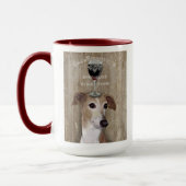 Mug Chien Au Vin Greyhound (Gauche)