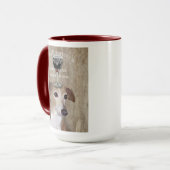 Mug Chien Au Vin Greyhound (Devant gauche)