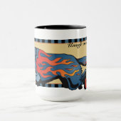 Mug Chien australien de bétail - peu sûr à toute (Centre)