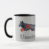Mug Chien australien de bétail - peu sûr à toute (Gauche)