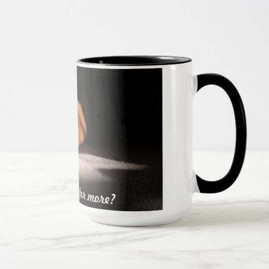Mug Chien avec le festin (Droite)