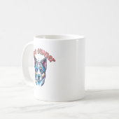 Mug chien avec propriétaire d'amour (Devant gauche)