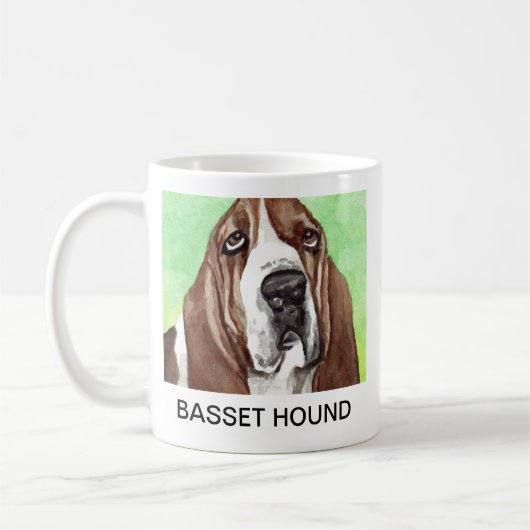 Mug Chien Basset Hound (Gauche)