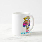 Mug Chien Beagle coloré rétro (Devant droit)