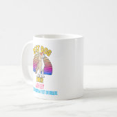 Mug Chien Beagle coloré rétro (Devant gauche)
