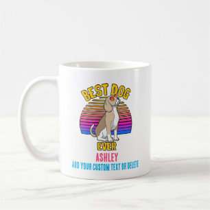 Mug Chien Beagle coloré rétro