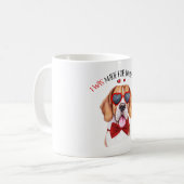 Mug Chien beagle fait pour vous aimer (Devant gauche)