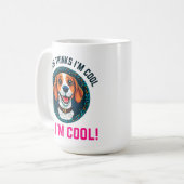 Mug Chien beagle mignon (Devant gauche)