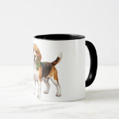 Mug Chien Beagle Mignon (Devant droit)