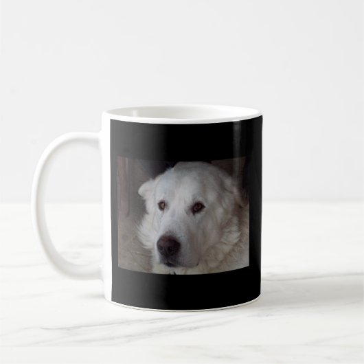 Mug Chien beau de Grands Pyrénées (Gauche)