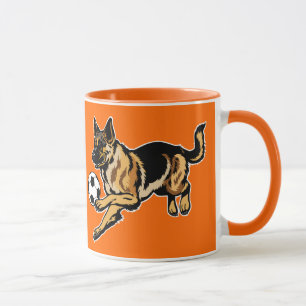 Mug chien berger allemand
